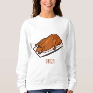 Sudadera Ilustracion de personalizado de pato de Peking