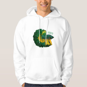 Sudadera Ilustracion de personalizado de pescado de lucha s
