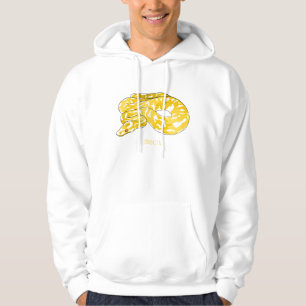 Sudadera Ilustracion de personalizado de pitón birmano