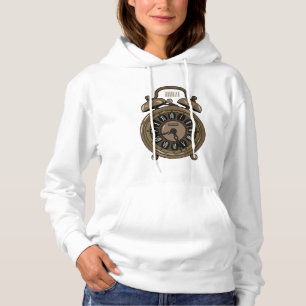 Sudadera Ilustracion de personalizado de reloj de alarma