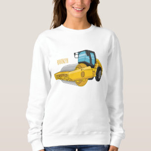Sudadera Ilustracion de personalizado de rodillos de carret