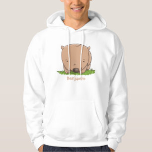Sudadera Ilustracion de personalizado de wombat para bebé l