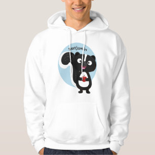 Sudadera Ilustracion de personalizado de zorrillo alegre