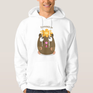 Sudadera Ilustracion de personalizado feliz de conejillo de