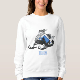 Sudadera Ilustracion de personalizado para motos de nieve