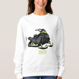 Sudadera Ilustracion de personalizado para motos de nieve