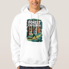 Sudadera Ilustracion de senderismo de época de Forest Explo