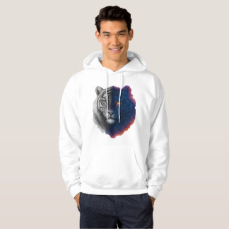 Sudadera Ilustracion de tigres de galaxia acuática