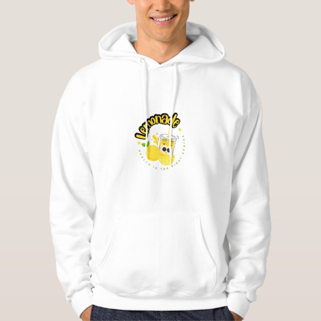Sudadera Ilustración de tipografía arte (Anverso)