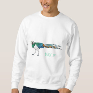 Sudadera Ilustracion del faisán de Lady amherst