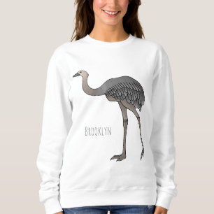 Sudadera Ilustracion del personalizado de aves de mayor rhe