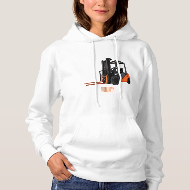 Sudadera Ilustracion del personalizado de elevación de la h (Anverso)