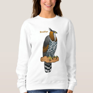 Sudadera Ilustracion del personalizado de las aves ornate h