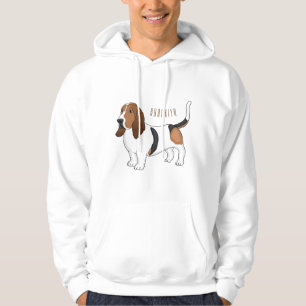 Sudadera Ilustracion del personalizado del perro de enlace