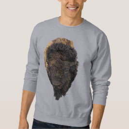 Sudadera Ilustracion detallado de una cabeza de venado esta