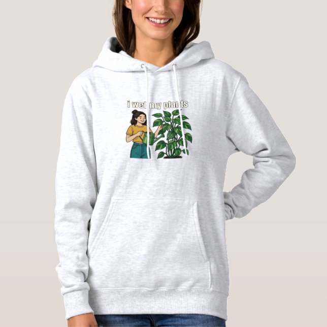 Sudadera Ilustración Divertida de Regadera con Humor de Mam (Anverso)