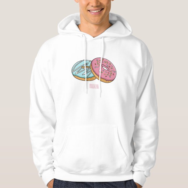 Sudadera Ilustracion Donut personalizado (Anverso)