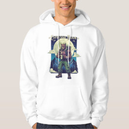 Sudadera Ilustracion Espresso Moon Werewolf Coffee Camping