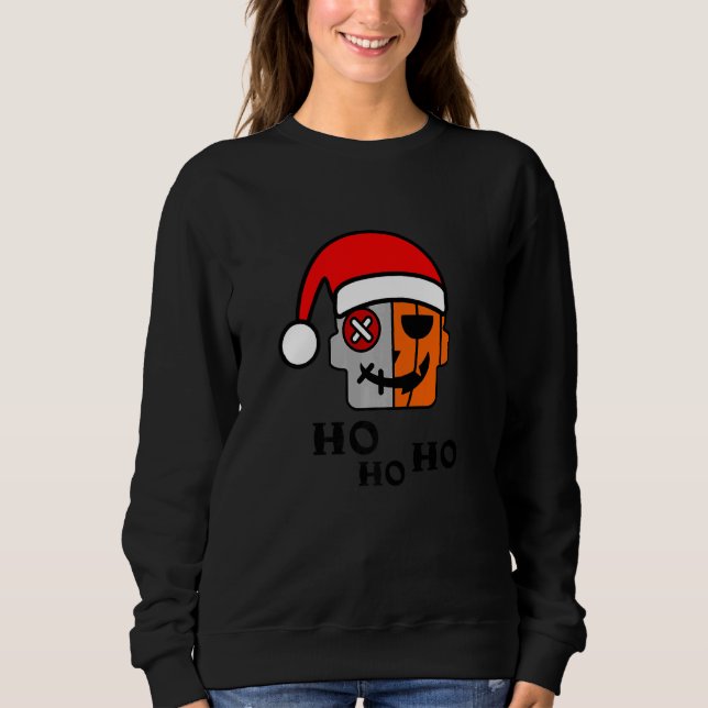 Sudadera Ilustración genial de Frankenstein  Diseños gráfic (Anverso)
