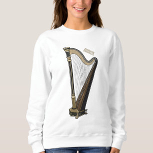 Sudadera Ilustracion Harp personalizado