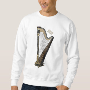 Sudadera Ilustracion Harp personalizado
