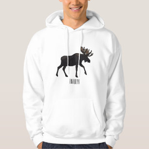 Sudadera Ilustracion Moose personalizado