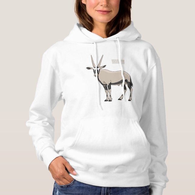 Sudadera Ilustracion Oryx personalizado (Anverso)