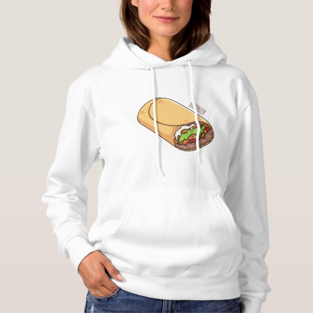 Sudadera Ilustracion personalizado Burrito (Anverso)