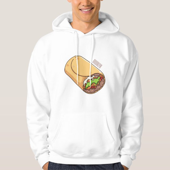 Sudadera Ilustracion personalizado Burrito (Anverso)