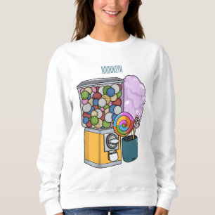 Sudadera Ilustracion personalizado Candy