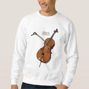 Sudadera Ilustracion personalizado Cello
