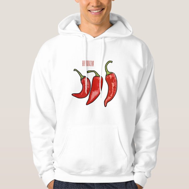 Sudadera Ilustracion personalizado Chili (Anverso)