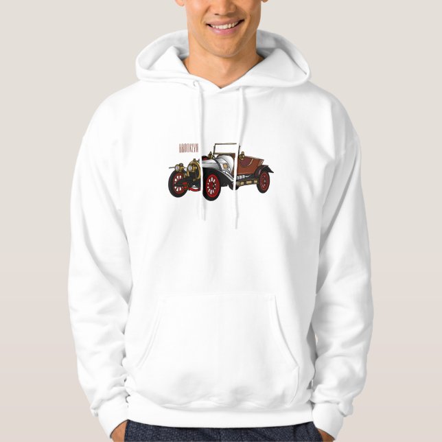Sudadera Ilustracion personalizado clásico de 1920 (Anverso)
