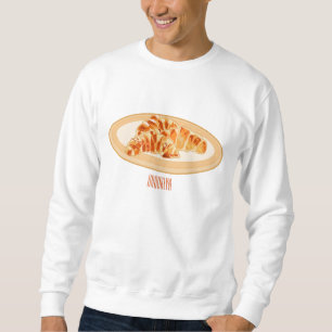 Sudadera Ilustracion personalizado croissant