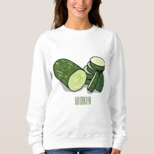 Sudadera Ilustracion personalizado Cucumber