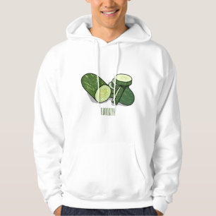 Sudadera Ilustracion personalizado Cucumber