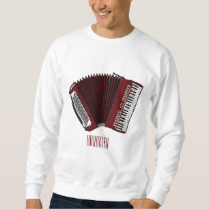 Sudadera Ilustracion personalizado de acordeón