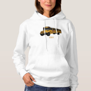 Sudadera Ilustracion personalizado de autobús escolar