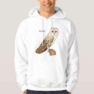 Sudadera Ilustracion personalizado de aves de búho de Barn