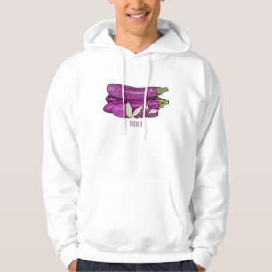 Sudadera Ilustracion personalizado de berenjenas