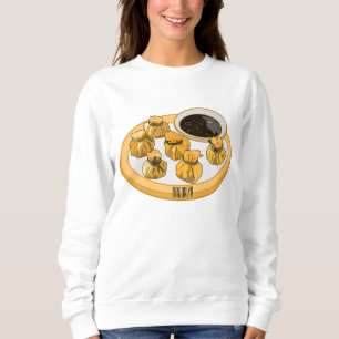 Sudadera Ilustracion personalizado de bolso de camarón tail