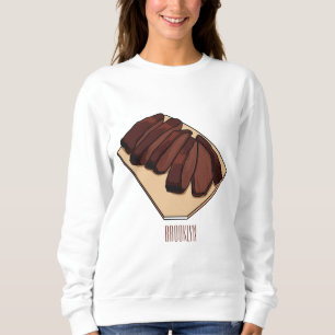 Sudadera Ilustracion personalizado de brisket de carne