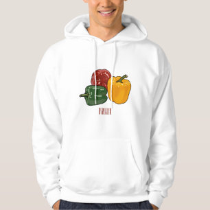 Sudadera Ilustracion personalizado de Capsicum