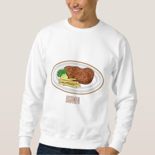 Sudadera Ilustracion personalizado de carne