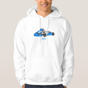 Sudadera Ilustracion personalizado de carreras de Kart