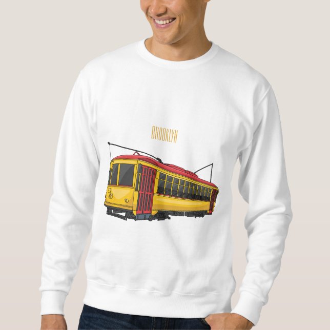 Sudadera Ilustracion personalizado de carrito de Mata (Anverso)
