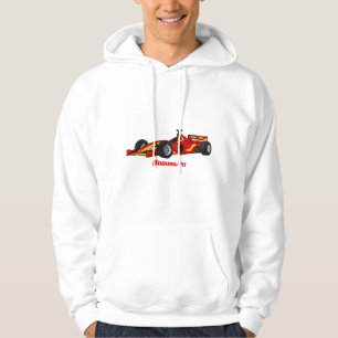 Sudadera Ilustracion personalizado de coches de carreras de