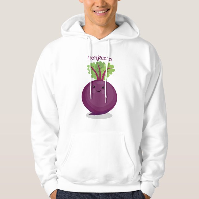 Sudadera Ilustracion personalizado de cocina de raíz de rem (Anverso)