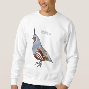 Sudadera Ilustracion personalizado de codorniz de montaña