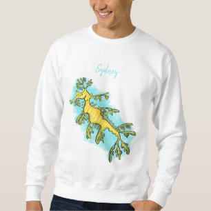 Sudadera Ilustracion personalizado de dragón marino diverti